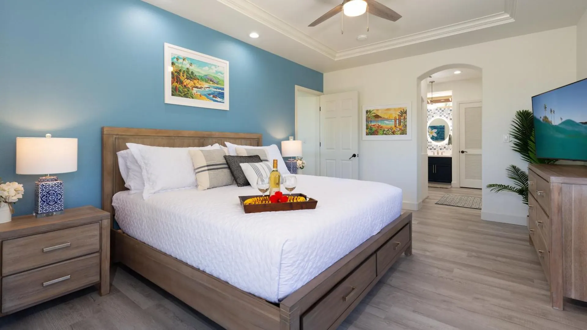 וויקולואה Makai Living Fresh 2Br Fairways Home Near Rec Center וילה