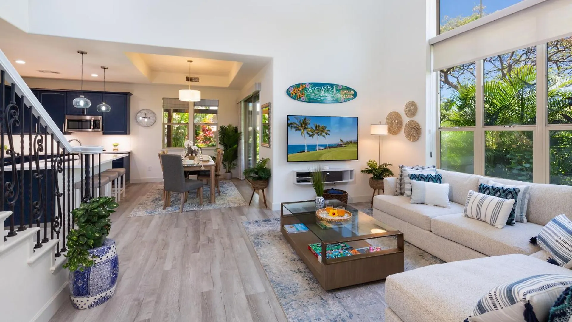 וויקולואה Makai Living Fresh 2Br Fairways Home Near Rec Center וילה